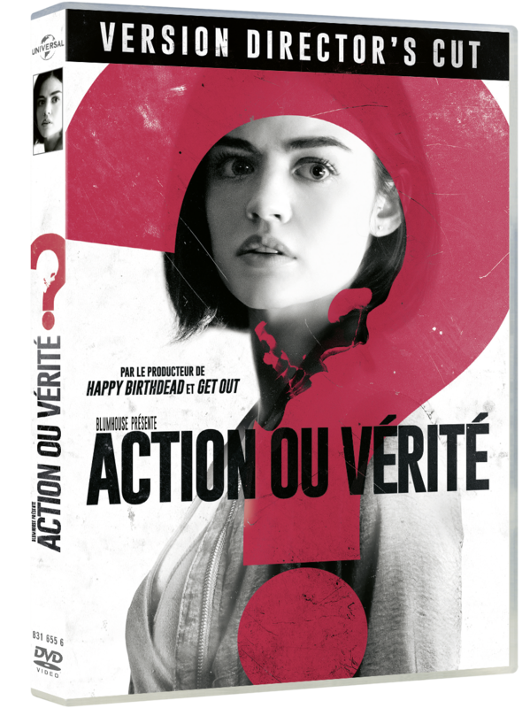 BLUMHOUSE'S TRUTH OR DARE France DVD Retail Sleeve Packshot 3D