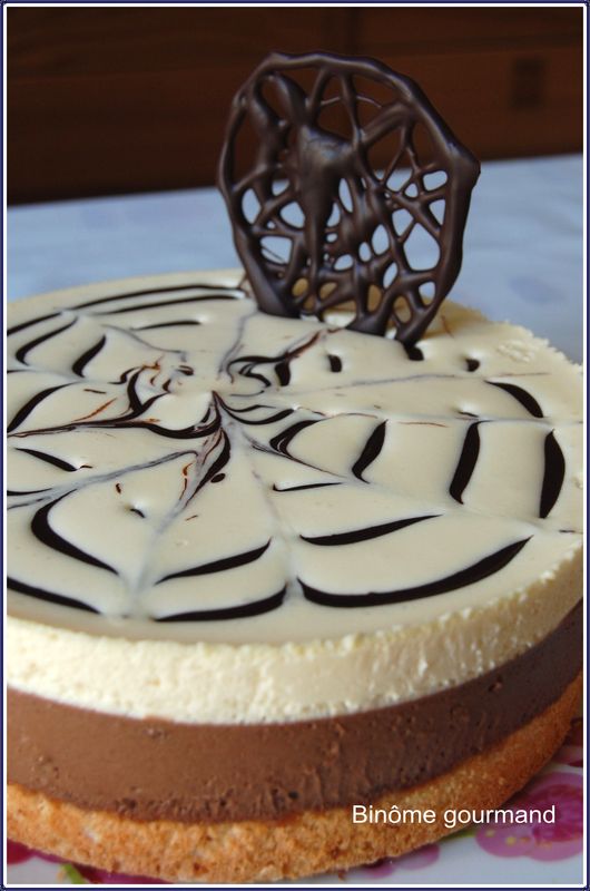 G teau entremets aux deux chocolats Bin me Gourmand