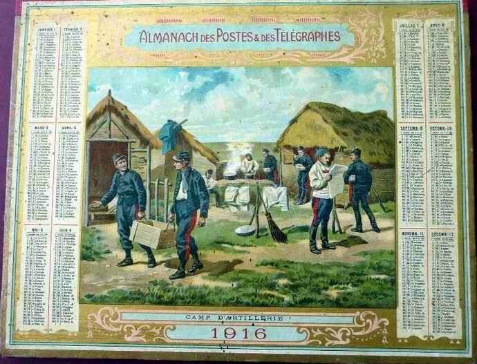 Almanach Poste 1916-9