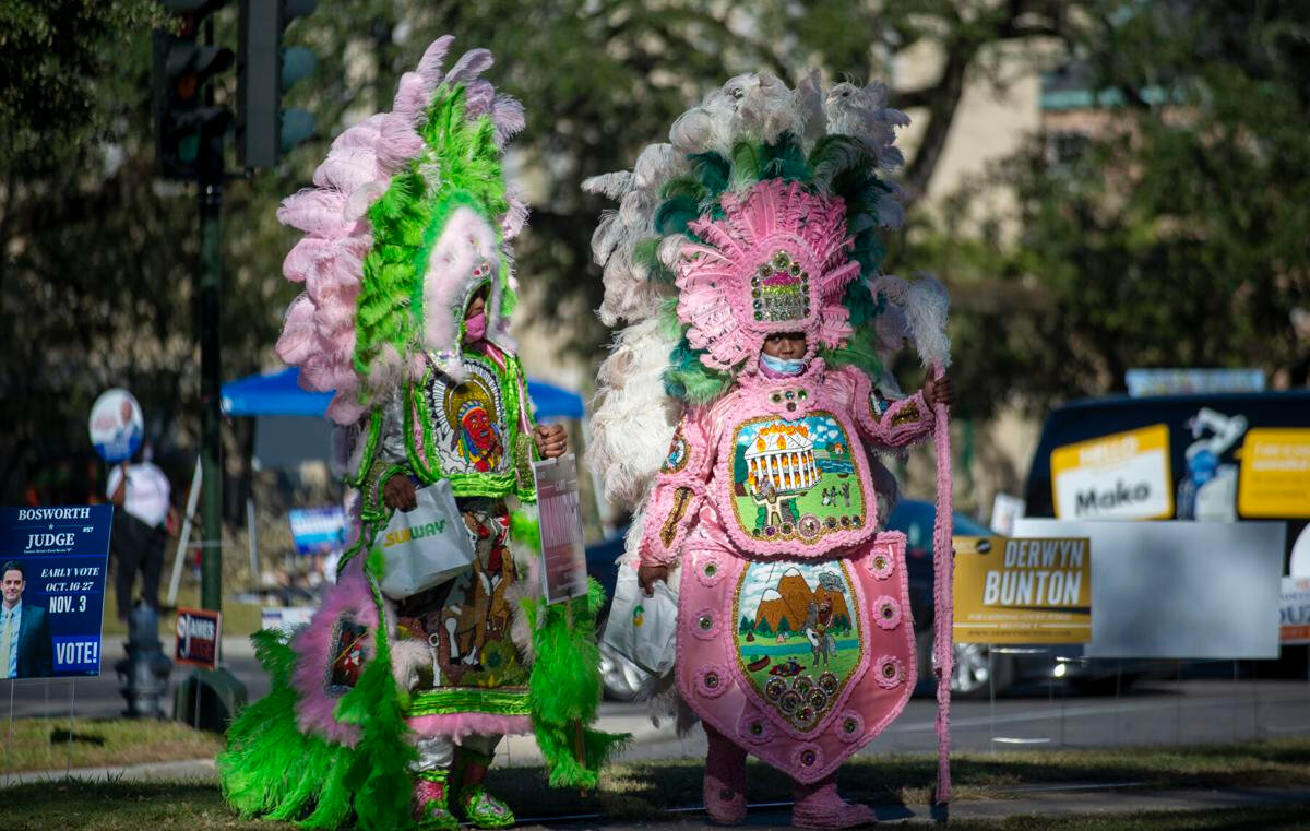 Wild Tchoupitoulas Mardi Gras Indians