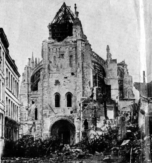 Eglise St quentin 1918