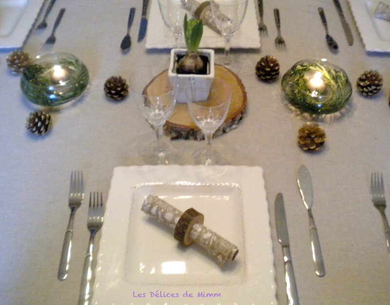 Ma table de Noël Noël au chalet 5