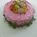 Salad cake - gâteau salade
