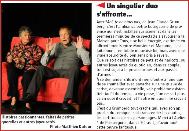 Un singulier duo Extrait article L Alsace 14 10 12