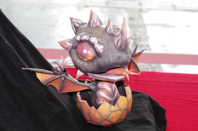 Bébé dragon en papier (Anigetter)