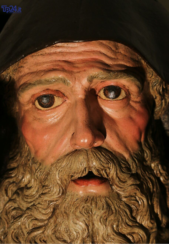 Battaglia ca 1700 statue de San Francesco di Paola à Trapani