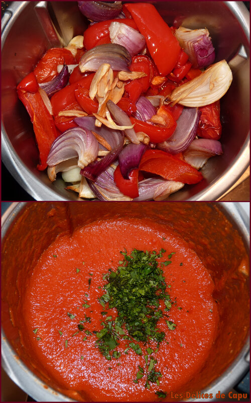 saupe de tomates rôties