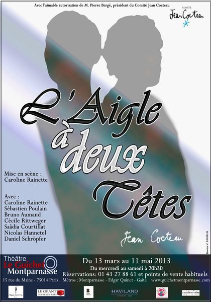 Cocteau Aigle2têtes 2013 AFFICHE