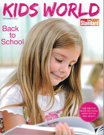 The Standard kids world September Cover