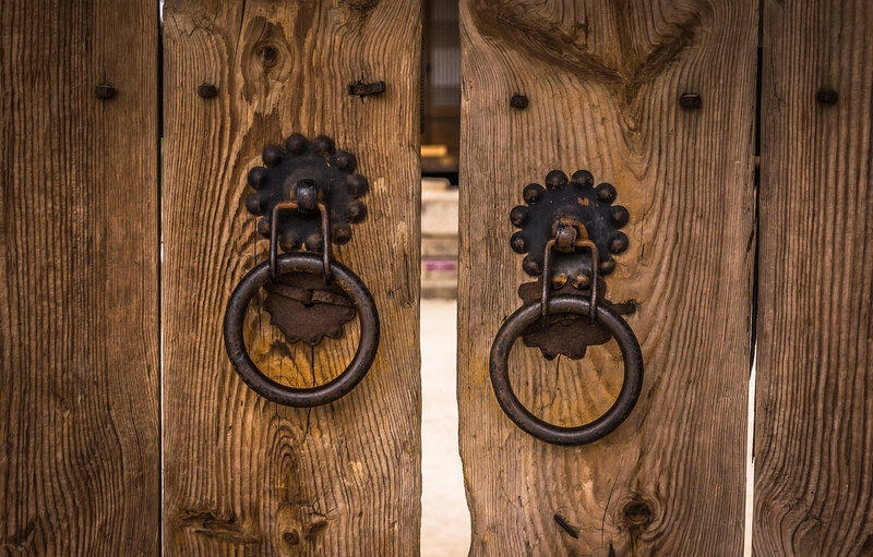 porte à ouvrir