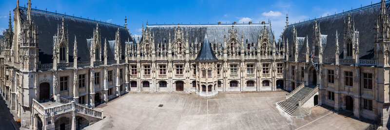 14222-france-Seine-Maritime-Palais-de-Justice-(ancien-Parlement-de-Normandie)-Rouen-panorama-sentucq