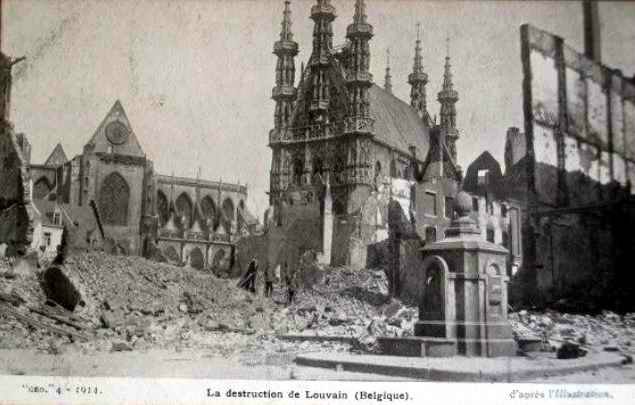 Destruction de Louvain