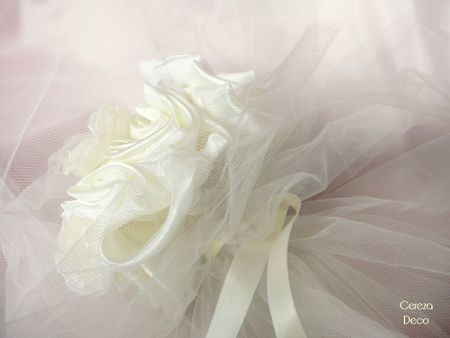 bouquet mariée blanc ivoire vaporeux 5