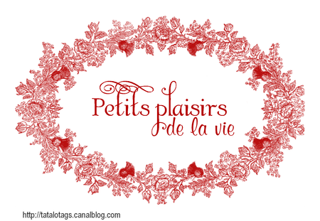 Petits plaisirs de la vie rouge