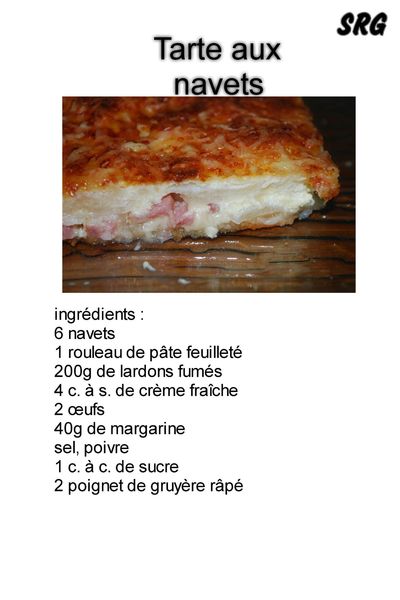 tarte aux navets (page 1)