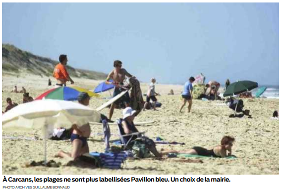 ces plages quine veulent plus du pavillon bleu