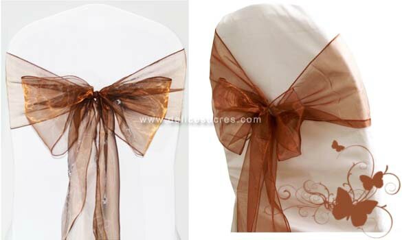 ruban-noeud-organza-chocolat-pour-housse-chaise-decoration-mariage-organdy-chair-sashes-cover