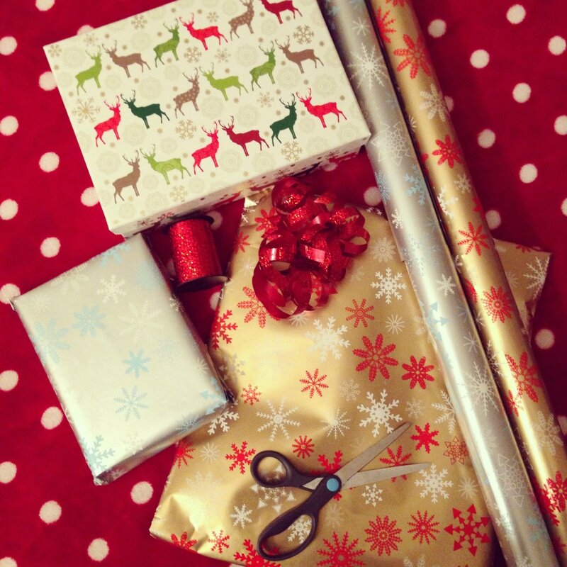 Session emballage cadeaux, decembre 2013