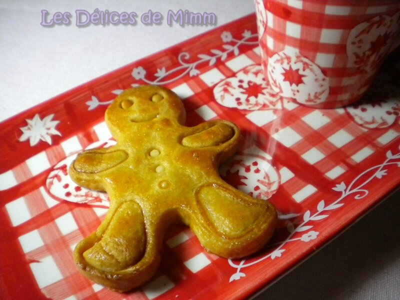 Petit bonhomme en massepain cuit 3