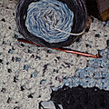 Crochet : un chèche asymétrique