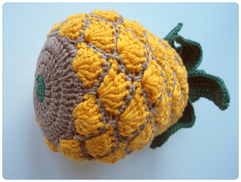 Ananas au crochet Cam&Drey bricolent