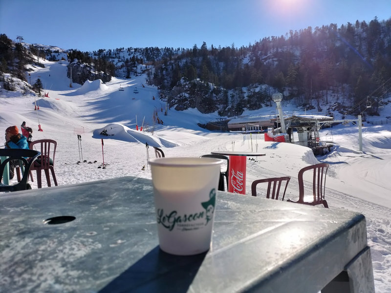 La Pierre-Saint-Martin, vin chaud au Pas de l'Ours, 2022t (64)