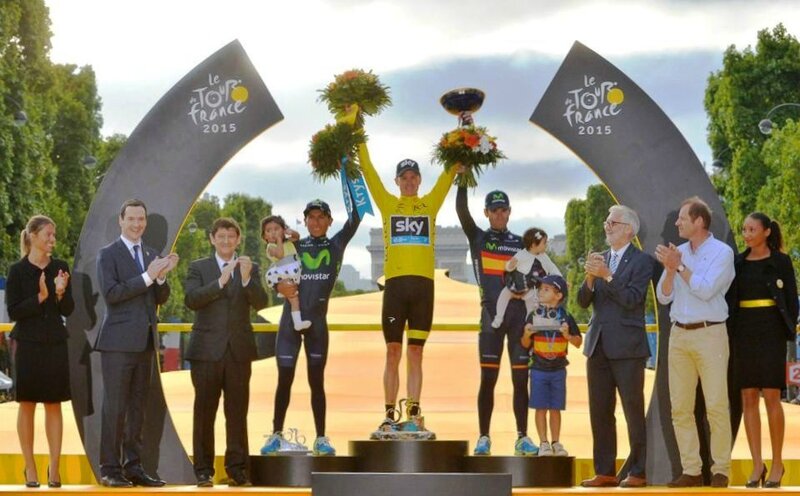 Photo Le Tour Podium final