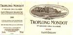 R8 St Emilion-1er Gd Cru Classé-Troplong Mondot_2008