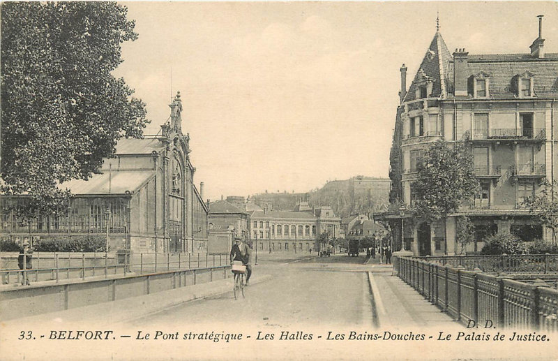 9 CPA Belfort Le Pont stratégique Halles