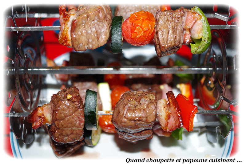 brochettes de boeuf au CookAll-7747