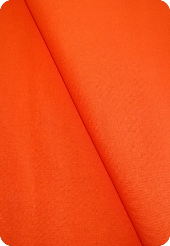 Tissu coton orange