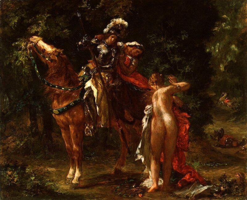 Eugène_Delacroix Marphise
