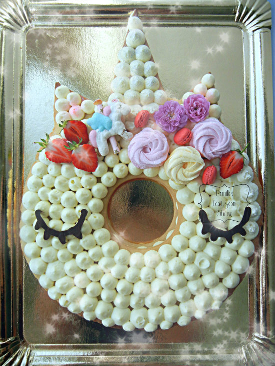 licorne number cake prunille 3