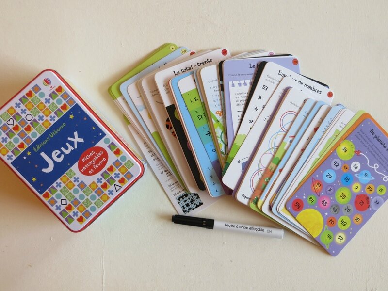 Jeux fiches