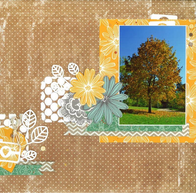 couleurs automne scrap