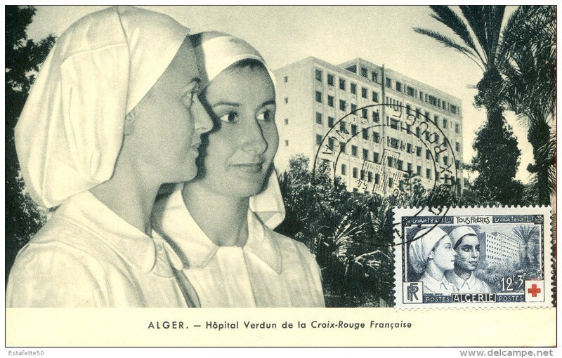 1954 hôpital Verdun Alger