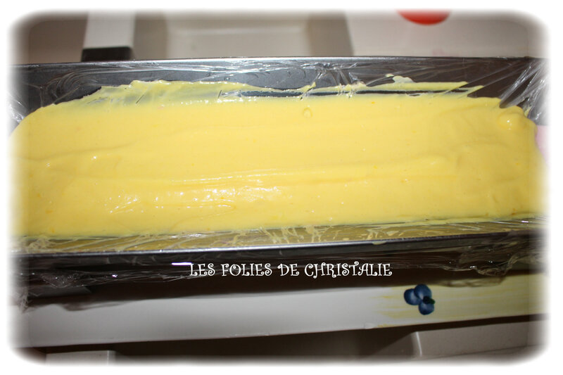 Bûche chocolat blanc fraise 10