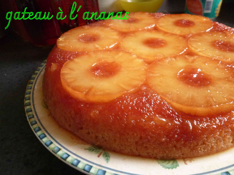 gateau ananas