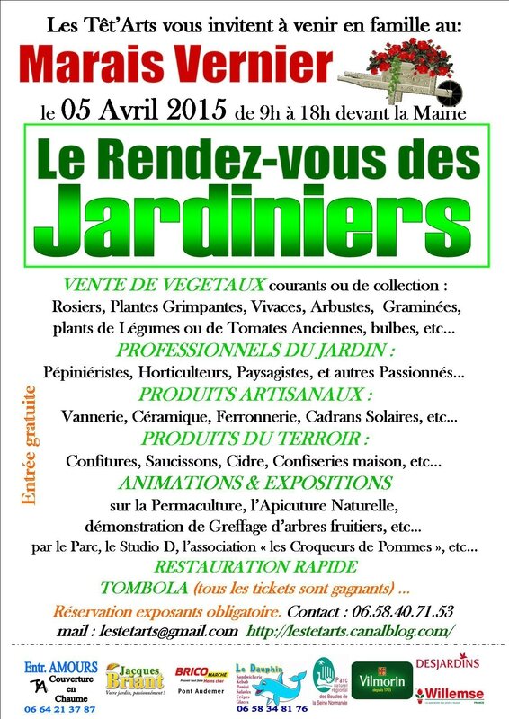 affiche A4 rdvdj 2015 avec détails