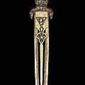 Dagger from a Rifle Set. Turkey, <b>1732</b>-1733