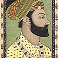 Portrait d'homme, Inde, Empire moghol (1526-<b>1857</b>)