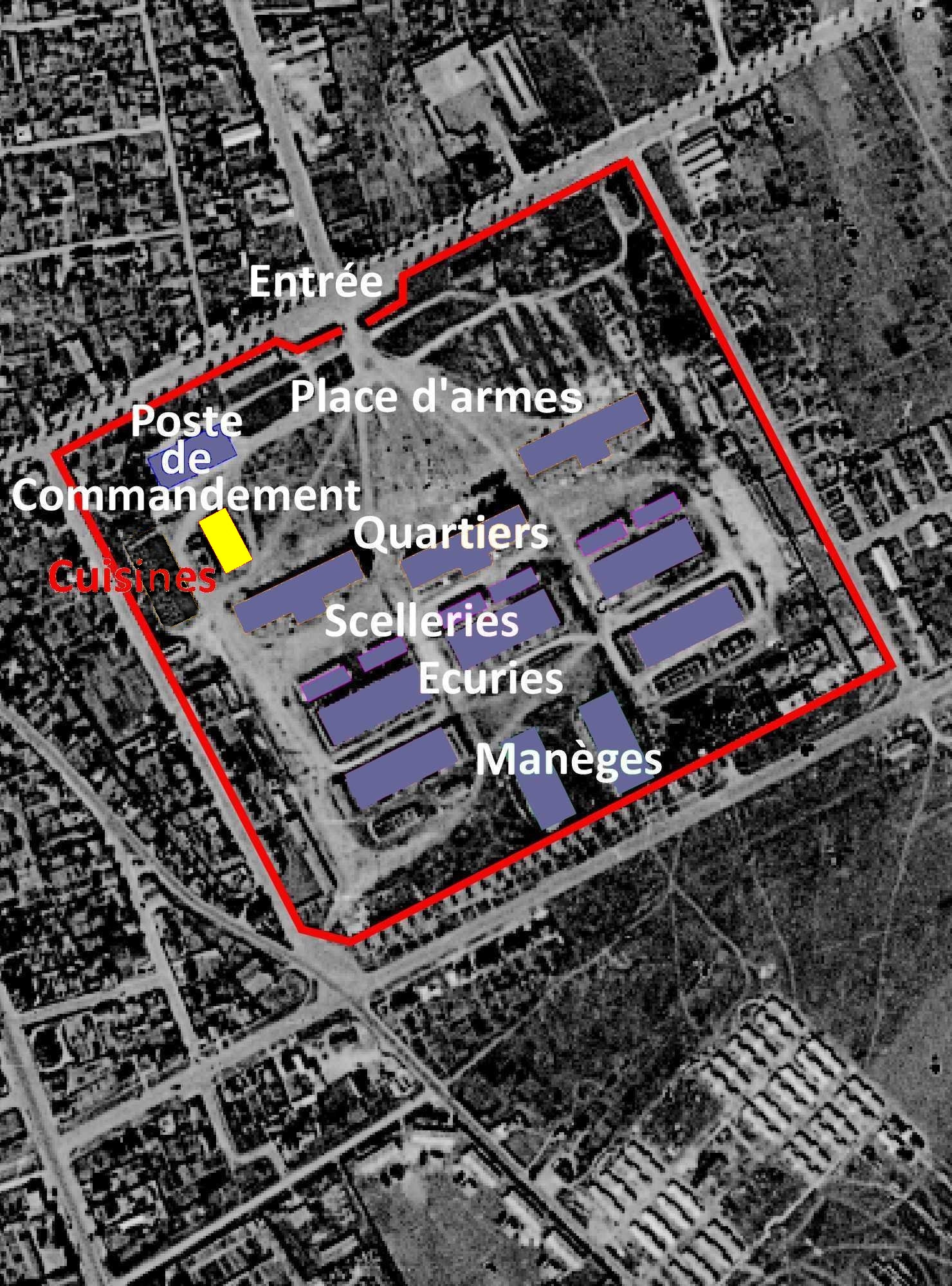 Plan Quartier Claude Decaen cuisines