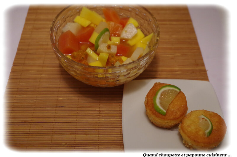 salade de fruits et muffins au citron-841