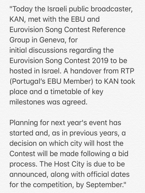 Annonce organisation Israël