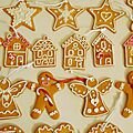 Faux biscuits de Noël