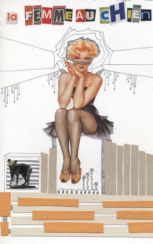 La dame au chien empaillé