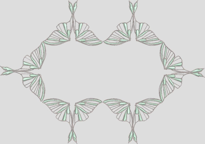 ENSEMBLE DE PAPILLONS