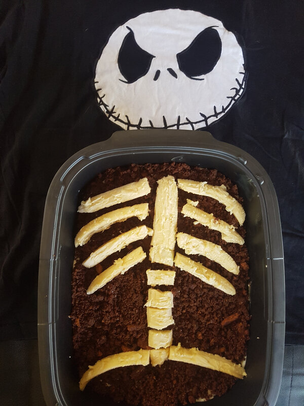 Halloween squelette déterré 31