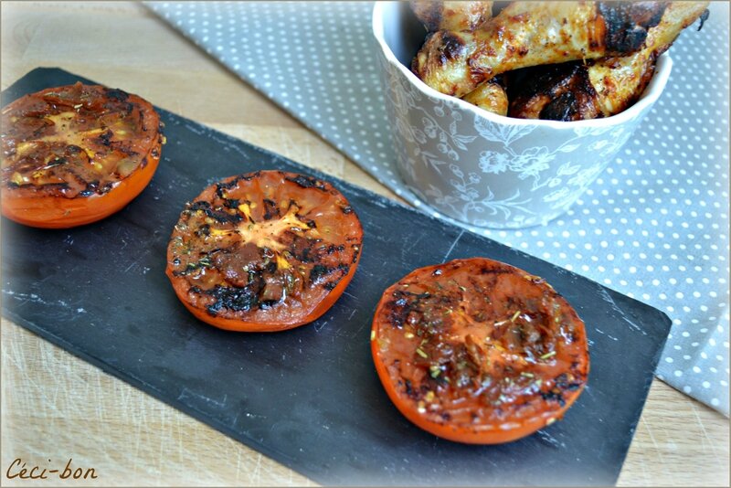 Tomates plancha