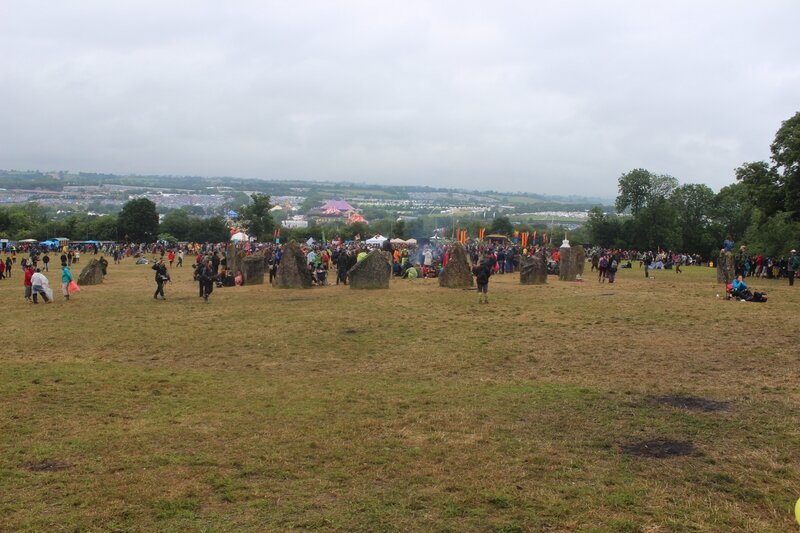 Glastonbury festival 2015 Sacred Space King's Meadow Field